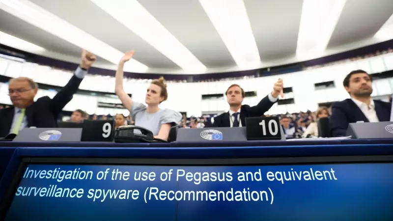 Votació al ple de les recomanacions sobre programaris d'espionatge com Pegasus