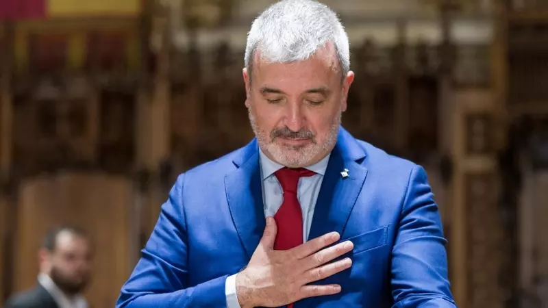 El nuevo alcalde de Barcelona, Jaume Collboni (PSC), a 17 de junio 2023.