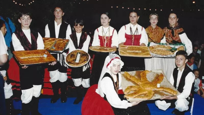 'Festa da empanada', foto de archivo.