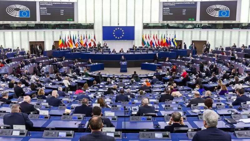 Foto de archivo del Parlamento Europeo