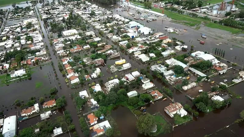 11/09/2023 - Inundaciones en Córdoba (Argentina).