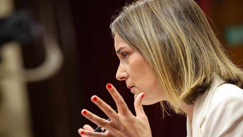 La presidenta d'ECP al Parlament, Jéssica Albiach, intervé al debat de política general del Parlament.