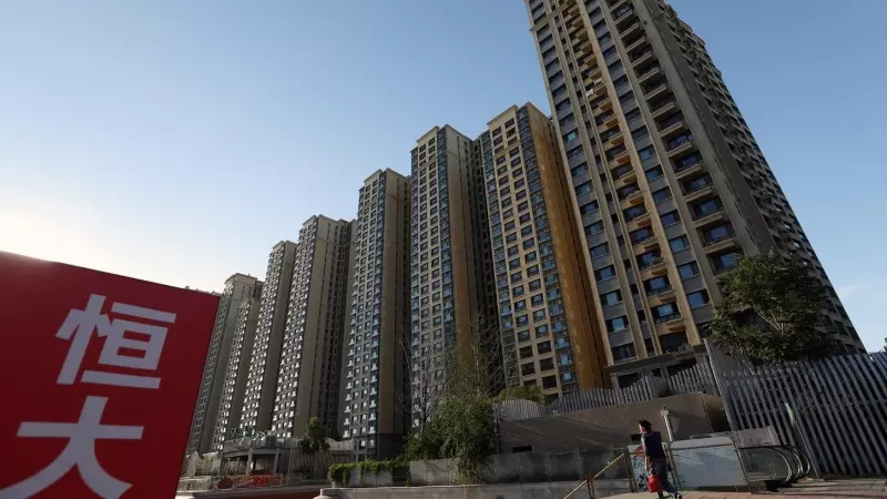 Un complejo residencial promovido por la inmobiliaria Evergrande, en Pekín. REUTERS/Florence Lo