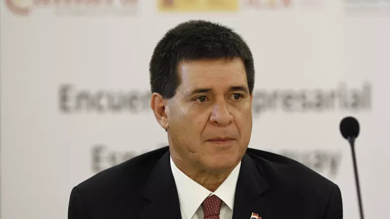 Una imagen de archivo del expresidente dee Paraguay Horacio Cartes, a 09/06/2015.
