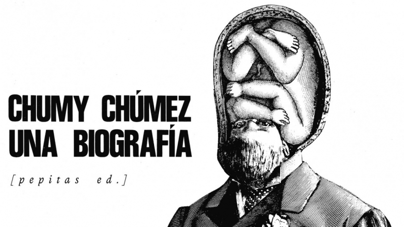 Portada de la novela-collage 'Una biografía', de Chumy Chúmez.