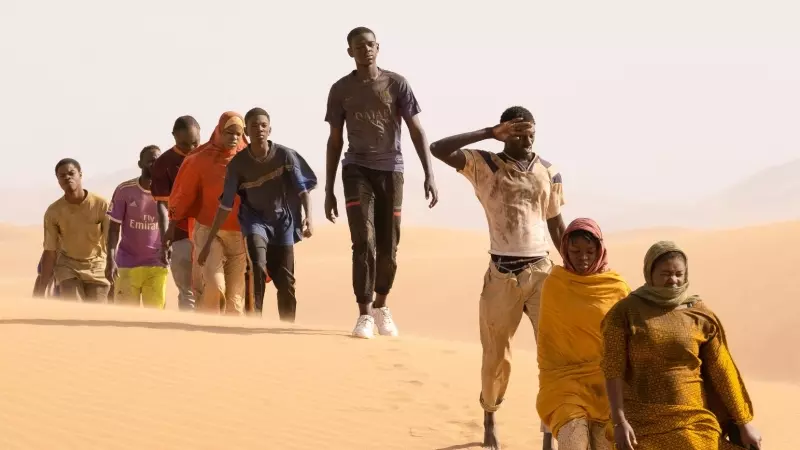 La película muestra la odisea en el desierto.
