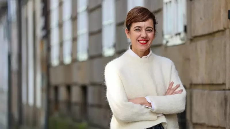 La candidata de Sumar a la Xunta de Galicia, Marta Lois