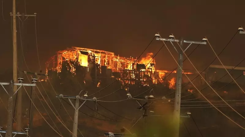 Incendios de Valparaíso (Chile) a 3 de febrero de 2024.