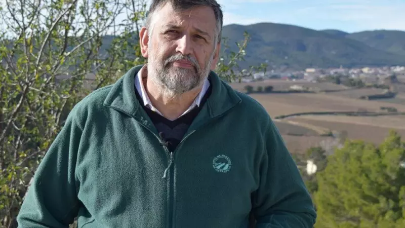El coordinador nacional d'Unió de Pagesos, Joan Caball