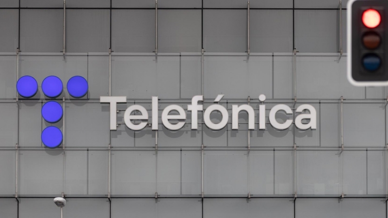 Imagen de archivo de la sede de Telefónica en Madrid.