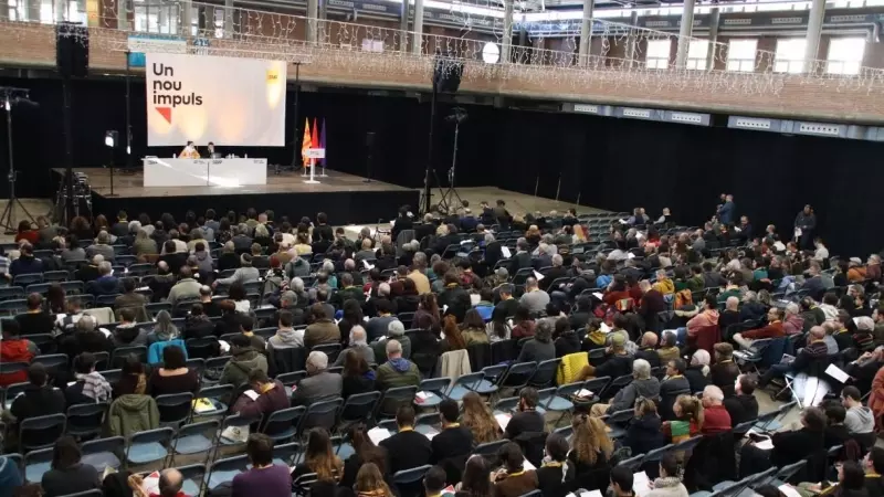 16/12/2023 - El Congrés Nacional Obert que la CUP va celebrar el 16 de desembre a Girona, primer gran acte del 'Procés de Garbí'.