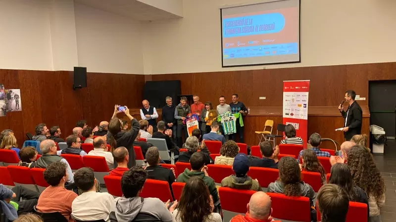 Un moment de la presentació de la Primavera Ciclista al Berguedà