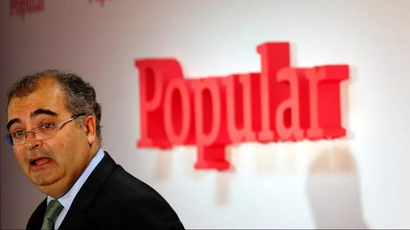 Fotografía de enero de 2015 del entonces presidente del Banco Popular, Ángel Ron. REUTERS/Sergio Perez