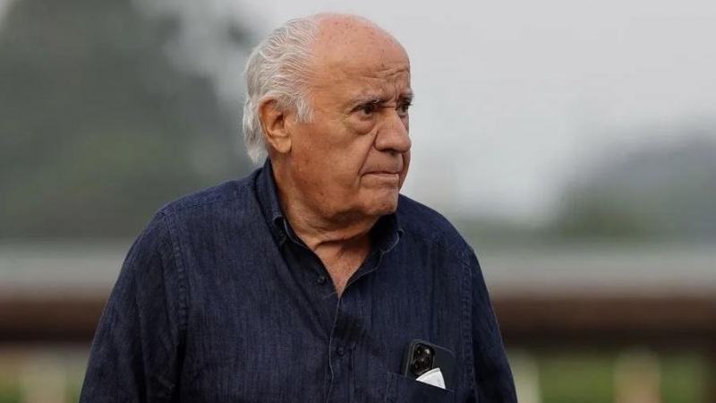 El empresario Amancio Ortega en una foto de archivo de diciembre de 2023.