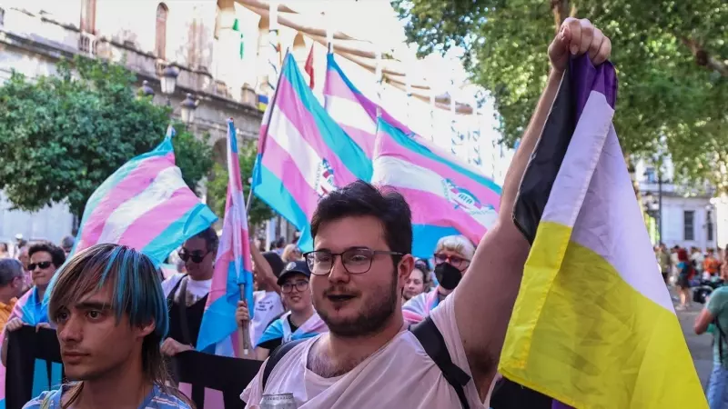 10/04/2024 Primera Marcha Trans en las calles de Sevilla, a  a 23 de junio de 2023.