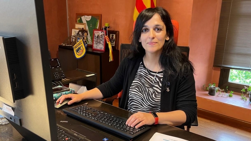 21/06/2023 - Sílvia Orriols, alcaldessa de Ripoll i líder de la xenòfoba Aliança Catalana.