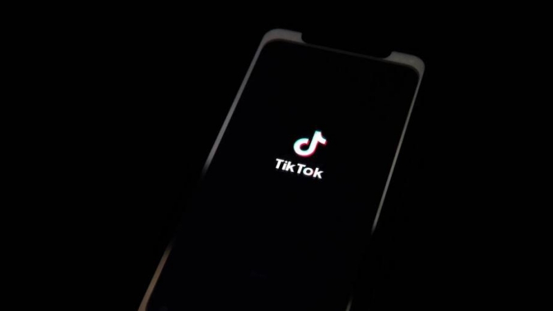 La aplicación TikTok instalada en una teléfono, en una imagen de archivo.