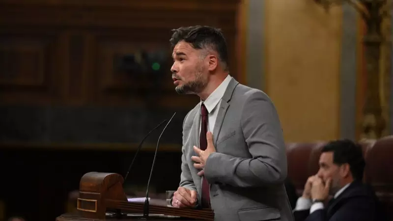 '¿En qué momento perdieron la humanidad?': Gabriel Rufián vuelve a sacar los colores a un diputado de Vox