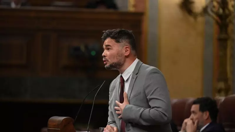 '¿En qué momento perdieron la humanidad?': Gabriel Rufián vuelve a sacar los colores a un diputado de Vox