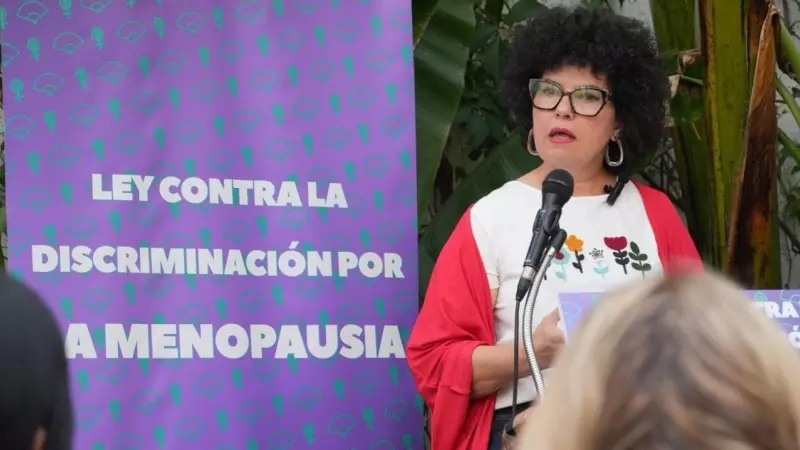 La diputada de Adelante, Maribel Mora.