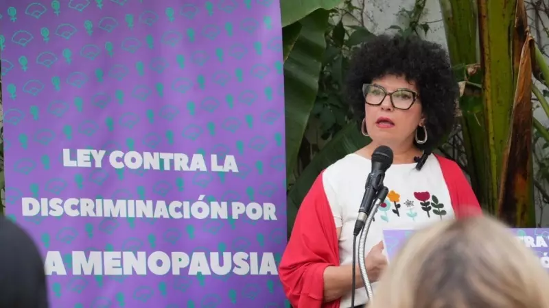 La diputada de Adelante, Maribel Mora.