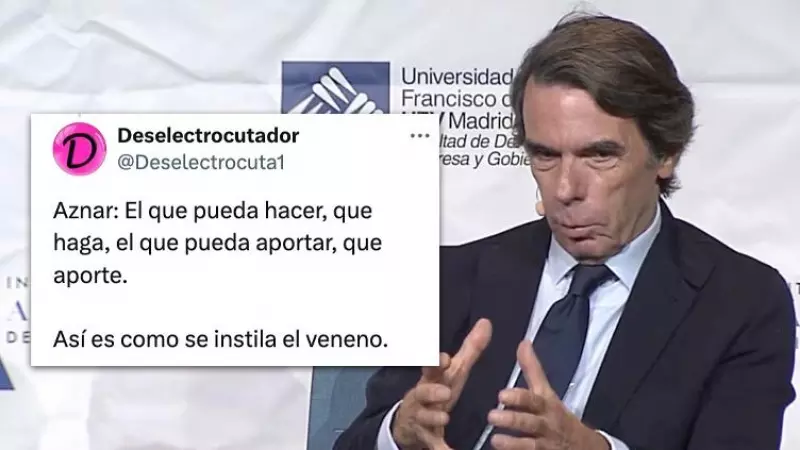 'El que pueda hacer algo que haga': la frase de Aznar contra Sánchez que ahora explica muchas cosas