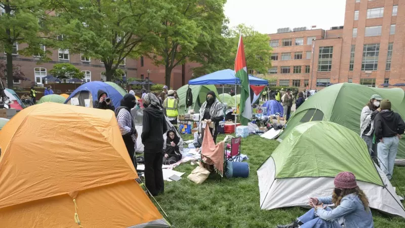 Acampadas estudiantiles EEUU