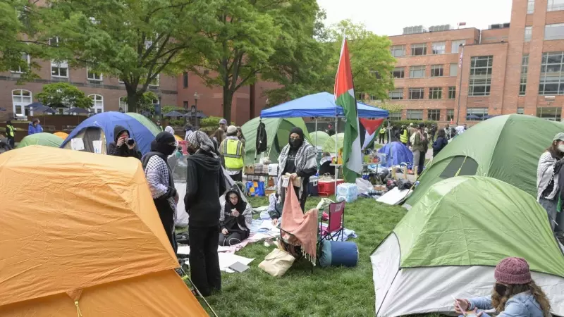 Acampadas estudiantiles EEUU