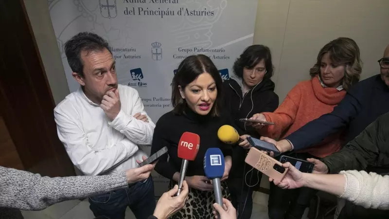 26/04/2024 La ministra de Juventud e Infancia, Sira Rego, durante la Conferencia Interparlamentaria de IU, a 2 de marzo de 2024, en Oviedo, Asturias.