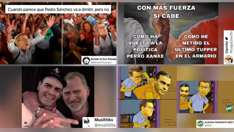 Los memes más tronchantes con la decisión de Pedro Sánchez: '¿Alguien sabe si un Falcon puede hacer trompos?'