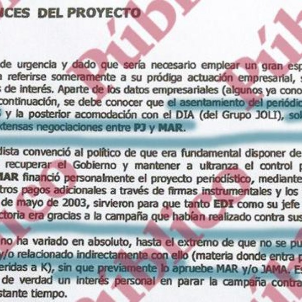 Página 9 del informe de Villarejo para Cursach, donde se inicia el repaso de las actividades y el emporio empresarial del exministro Matutes.