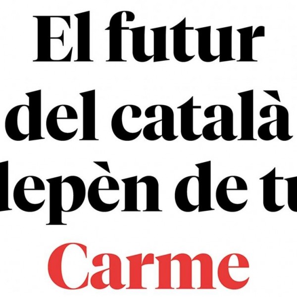 Portada del llibre 'El futur de català depèn de tu'.
