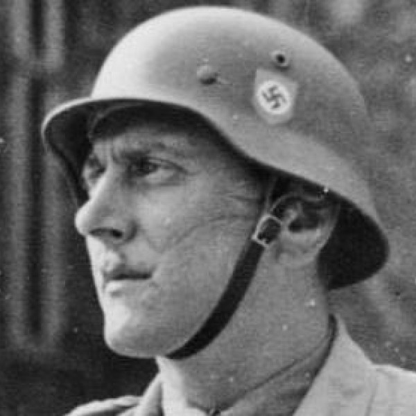 Otto Skorzeny como comandante de la unidad SS Friedenthal.