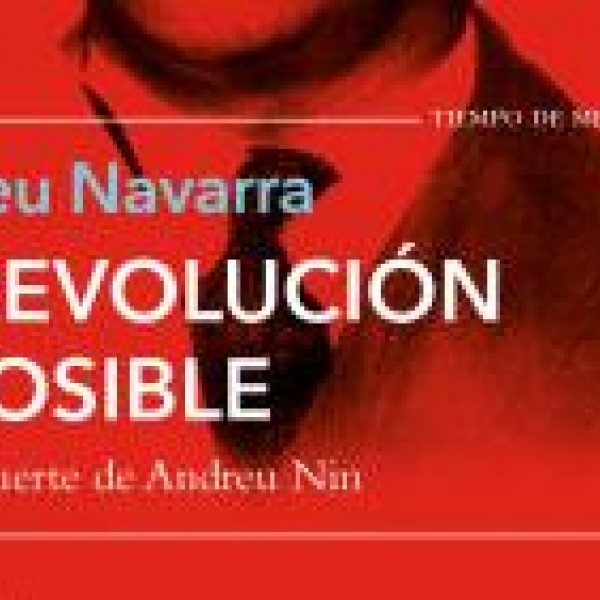 La portada del llibre 'La revolución imposible'.