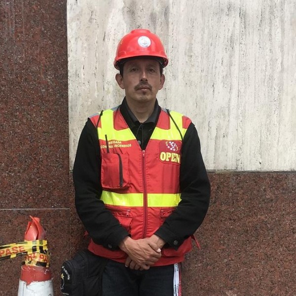 Cesar Augusto Herrera, firefighter
