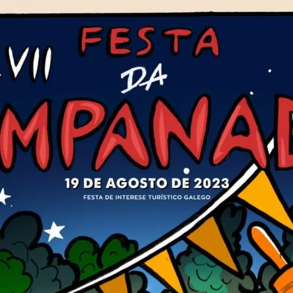 Cartel 'Festa da empanada' 2023