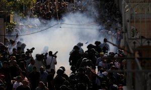Nuevos disturbios en la Explanada de las MEzquitas tras la retirada de las medidas especiales de seguridad impuestas por las fuerzas israelíes /REUTERS (Amir Cohen)