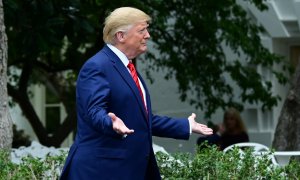 26/09/2019 - El presidente estadounidense, Donanld Trump, en la Casa Blanca. / REUTERS - ERIN SCOTT
