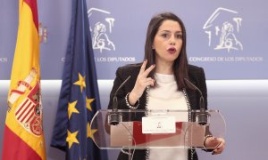 La portavoz de Ciudadanos en el Congreso, Inés Arrimadas. EP