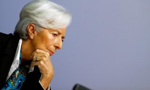La presidenta del Banco Central Europeo (BCE), Christine Lagarde. - REUTERS