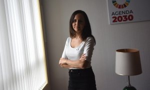 La secretaria de Estado de Agenda 2030, Ione Belarra,  en entrevista con 'Público' , en su despacho en la Vicepresidencia de Derechos Sociales. FERNANDO SÁNCHEZLa secretaria de Estado de Agenda 2030, Ione Belarra,  en entrevista con 'Público' , en su desp