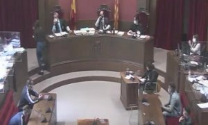 Imagen del juicio contra la manada de Sabadell