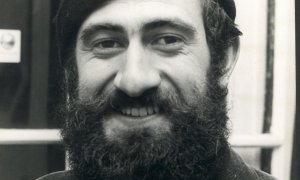 Pepe Beúnza, el primer objetor de conciencia político de España, en Utrecht en 1970.