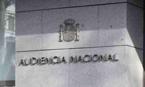 Foto de archivo. Imagen de la fachada de la Audiencia Nacional (Madrid).