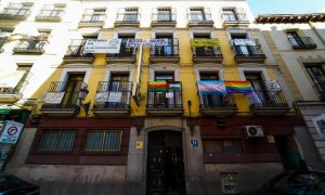 (2/5/2021) El centro social La Ingobernable en su sede de la calle Cruz de Madrid (Archivo).