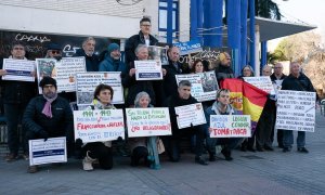 27/01/23-Los vecinos de Madrid reclaman "higiene democrática" y exigen a Almeida eliminar la calle Caídos de la División Azul