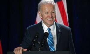 11/03/2023. Joe Biden durante un acto del Partido Demócrata, a 1 de marzo de 2023.