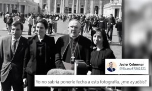 La foto de Ayuso, Almeida y Osoro que ha descolocado a los tuiteros: "No sabría ponerle fecha"