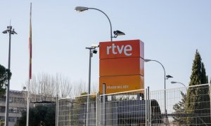 10/04/2023 - Sede de RTVE en Prado del Rey (Madrid).