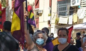 Manifestación Polígono Sur de Sevilla